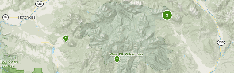 West Elk Wilderness Map Best 10 Trails In West Elk Wilderness | Alltrails