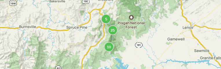 Linville gorge trail outlet map