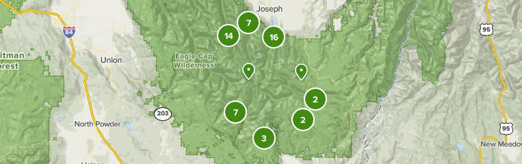 Eagle Cap Wilderness Trail Map Best 10 Trails In Eagle Cap Wilderness | Alltrails