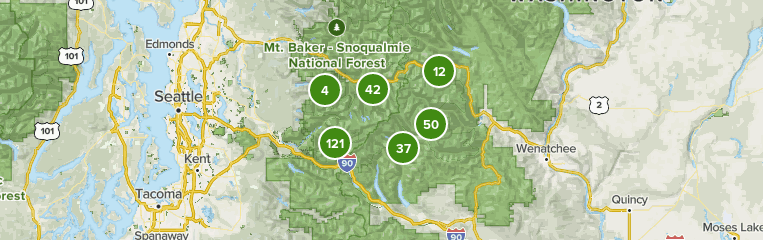 Alpine Lakes Wilderness Trail Map Best 10 Trails In Alpine Lakes Wilderness | Alltrails