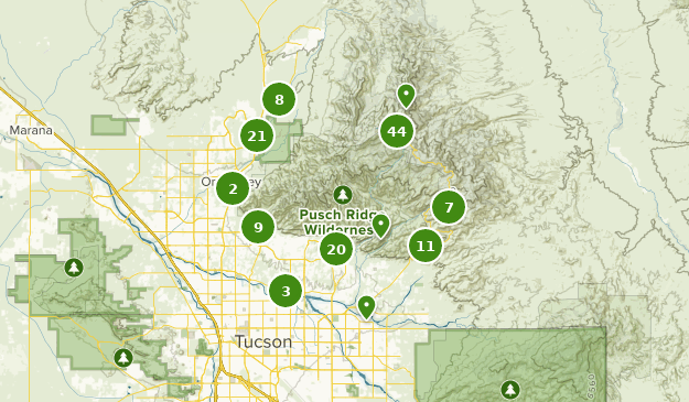 Best Trails In Pusch Ridge Wilderness Arizona Alltrails