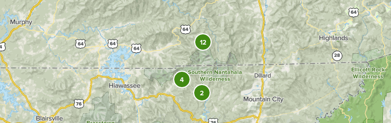 Southern Nantahala Wilderness Map Best 10 Trails In Southern Nantahala Wilderness | Alltrails