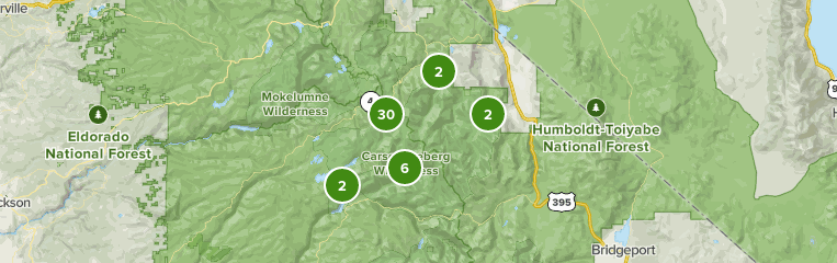 Carson Iceberg Wilderness Trail Map Best 10 Trails In Carson-Iceberg Wilderness | Alltrails