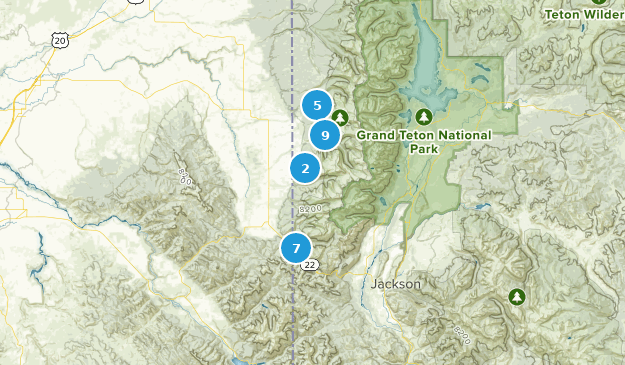 jedediah smith memorial trail map