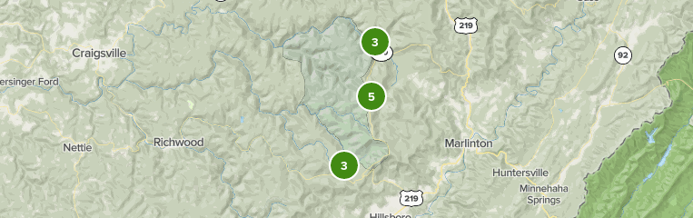 Cranberry Wilderness Trail Map Best 10 Trails In Cranberry Wilderness | Alltrails