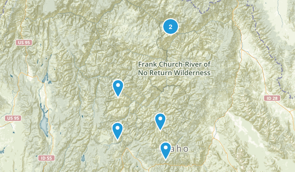 Best Trails in Frank Church-River of No Return Wilderness - Idaho ...