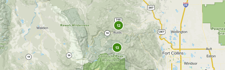 comanche peak wilderness loop