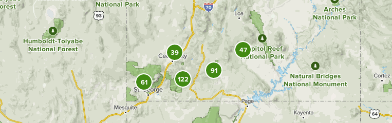 Dixie National Forest Map Best 10 Trails In Dixie National Forest | Alltrails