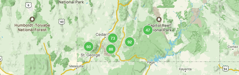 Best hikes in top dixie national forest