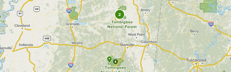Best Trails In Tombigbee National Forest Mississippi Alltrails