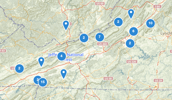 Best Trails in Jefferson National - Parks Us Virginia Jefferson National Forest 10151547 20170118001640 600x350 1