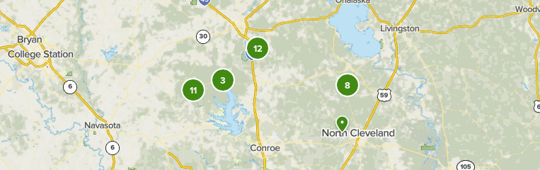 Sam Houston National Forest Map Best 10 Trails In Sam Houston National Forest | Alltrails