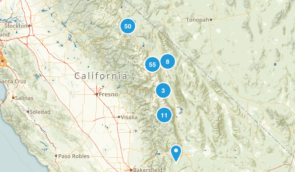 Inyo National Forest Map