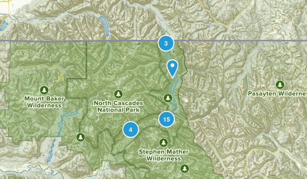 Ross Lake Campground Map