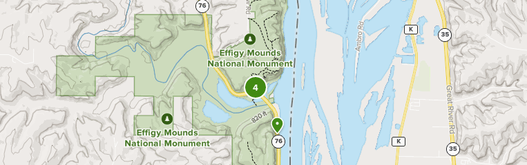 Effigy Mounds Trail Map Best 10 Trails In Effigy Mounds National Monument | Alltrails