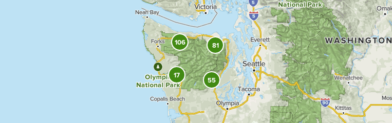 olympic hiking trails