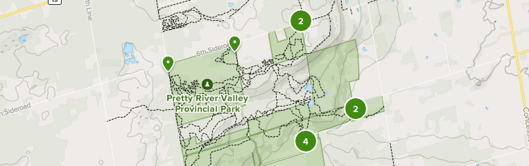 Pretty River Valley Trail Map Best 10 Trails In Pretty River Valley Provincial Park | Alltrails