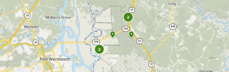 Best Trails in Savannah National Wildlife Refuge - South Carolina ...
