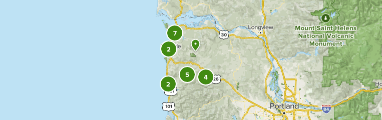 Clatsop State Forest Map Best 10 Trails In Clatsop State Forest | Alltrails