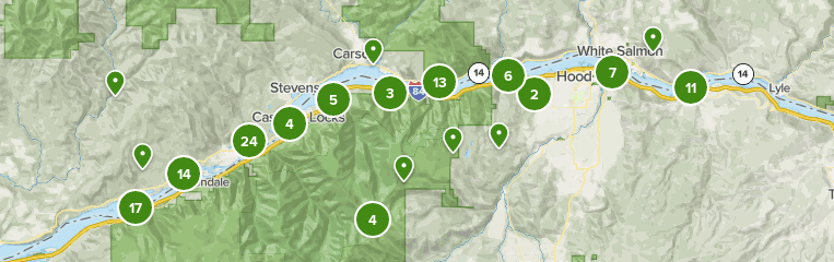 Best trails in Columbia River Gorge National Scenic Area, Oregon ...