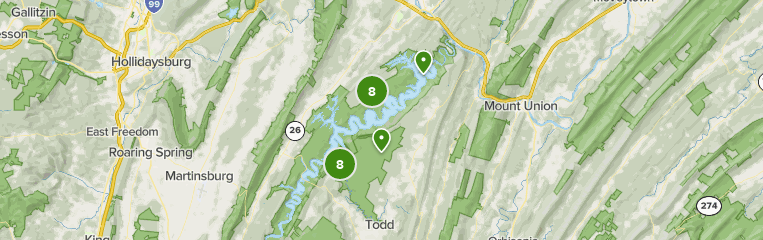 Best 10 Trails In Raystown Lake National Recreation Area Alltrails