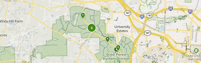 Duke Forest Trail Map Best 10 Trails In Duke Forest Alltrails