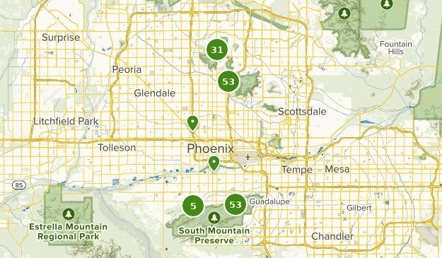Best Trails In Phoenix Mountain Preserve Arizona Alltrails
