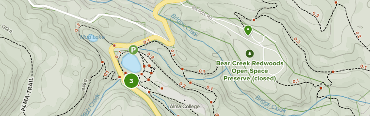 Bear Creek Hiking Trail Map Best 10 Trails In Bear Creek Redwoods Open Space Preserve | Alltrails