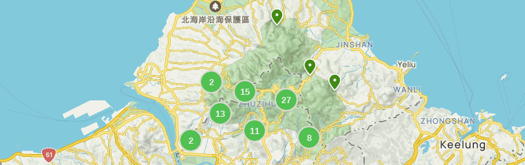 yangmingshan national park map