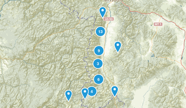 bitterroot bike trail map