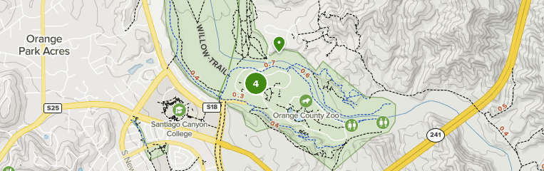 irvine regional park map Best Trails In Irvine Regional Park California Alltrails irvine regional park map