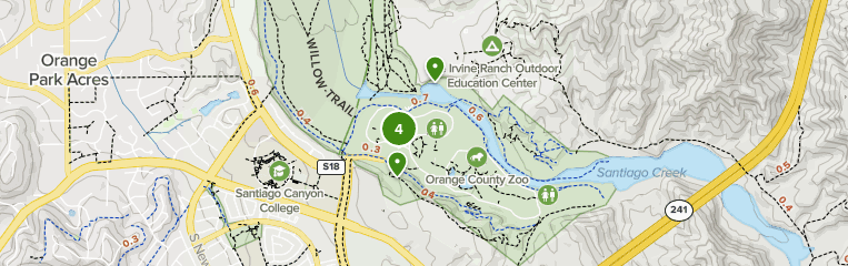 Irvine Regional Park Map Best 10 Trails In Irvine Regional Park | Alltrails
