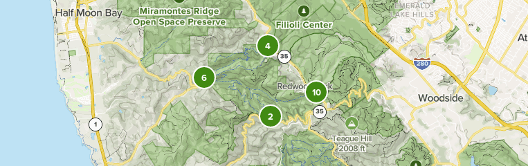 Purisima Creek Trail Map Best 10 Trails In Purisima Creek Redwoods Open Space Preserve | Alltrails
