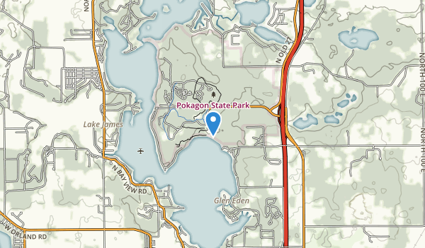 Pokagon State Park Campground Map