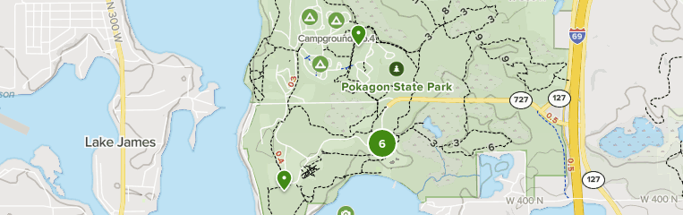 Pokagon State Park Map Best 10 Trails In Pokagon State Park | Alltrails