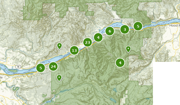 Best Trails in Columbia River Gorge National Scenic Area - Washington ...