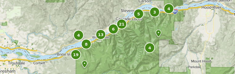 Best Trails in Columbia River Gorge National Scenic Area - Washington