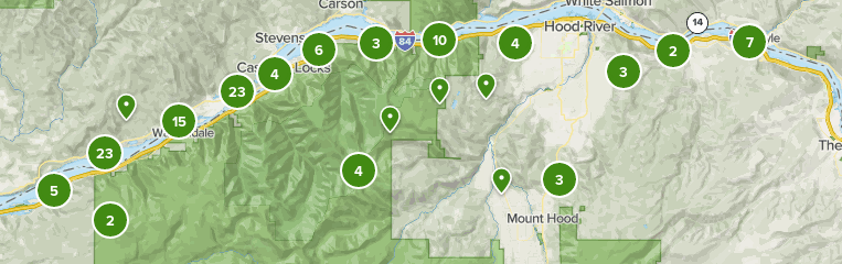 Best trails in Columbia River Gorge National Scenic Area, Washington ...