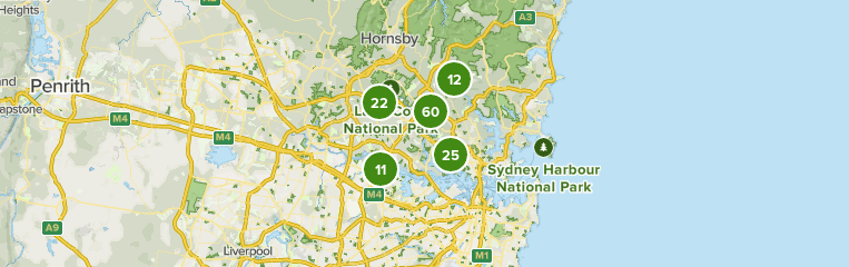 Lane Cove National Park Walks Map Tzgwgfapax7J6M