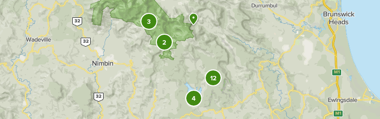 Nightcap National Park Map Best 10 Trails In Nightcap National Park | Alltrails