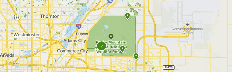 Best trails in Rocky Mountain Arsenal National Wildlife Refuge