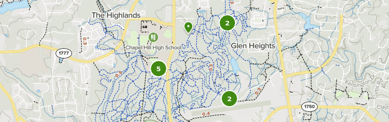 Carolina North Forest Map Best Trails in Carolina North Forest   North Carolina | AllTrails