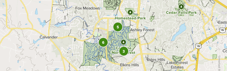 Best 10 Trails In Carolina North Forest Alltrails