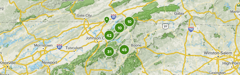 2023 Best 10 Trails in Cherokee National Forest | AllTrails