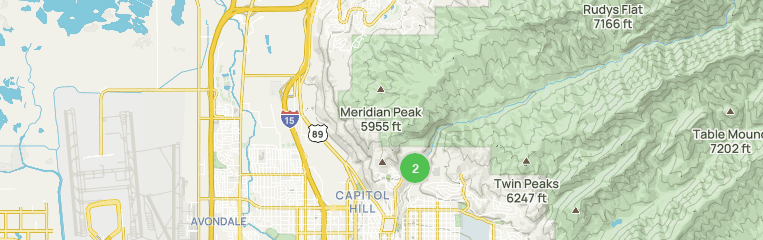 City Creek Canyon Trail: 1,039 Reviews, Map - Utah