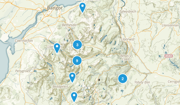 snowdonia bike routes