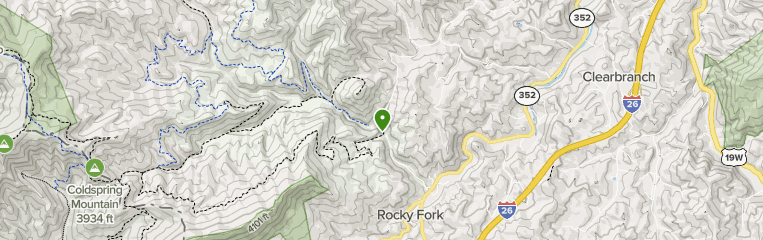 Rocky Fork Trail Map Best 10 Trails In Rocky Fork Wilderness Area | Alltrails