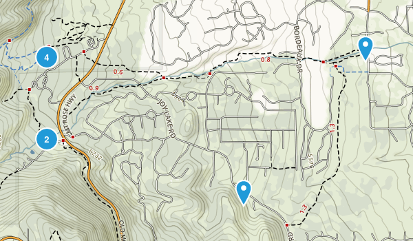 Galena Trail Map