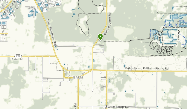 balm boyette trail map