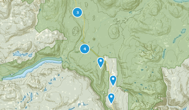 Wells Gray Provincial Park Map